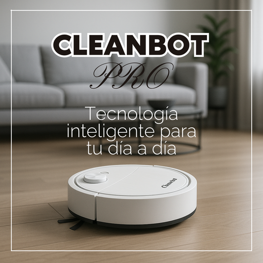 CleanBot PRO| Sin ruido y +4 funciones
