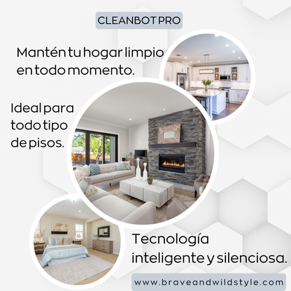 CleanBot PRO| Sin ruido y +4 funciones