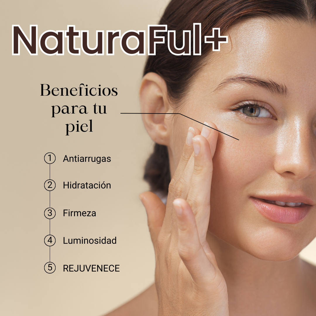 NaturaFul+ | Reduce ojeras + Hidrata + Rejuvenece